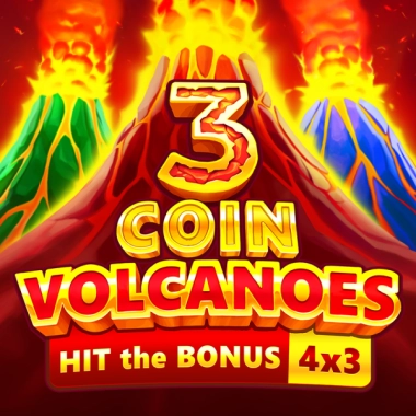 Juega a la 3 Coin Volcanoes bij en Jvspin