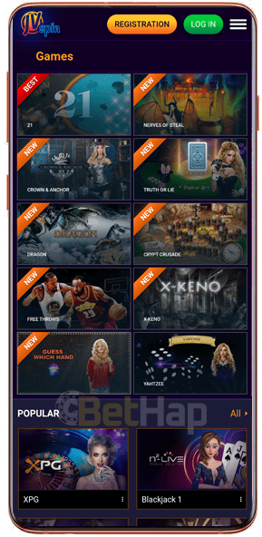 Jvspin Casino Download Mobiele App